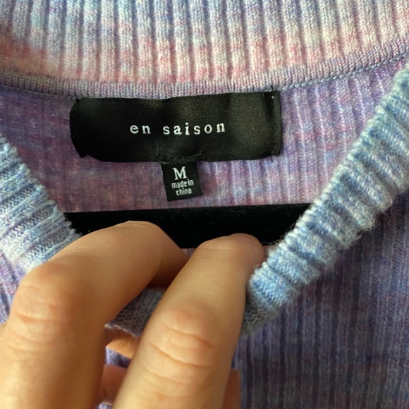 En Saison Mila Puff‎ Sweater Medium - Picture 4 of 5